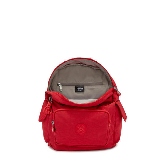 Kipling City Pack Small Hátizsák Piros | HU 1509VR